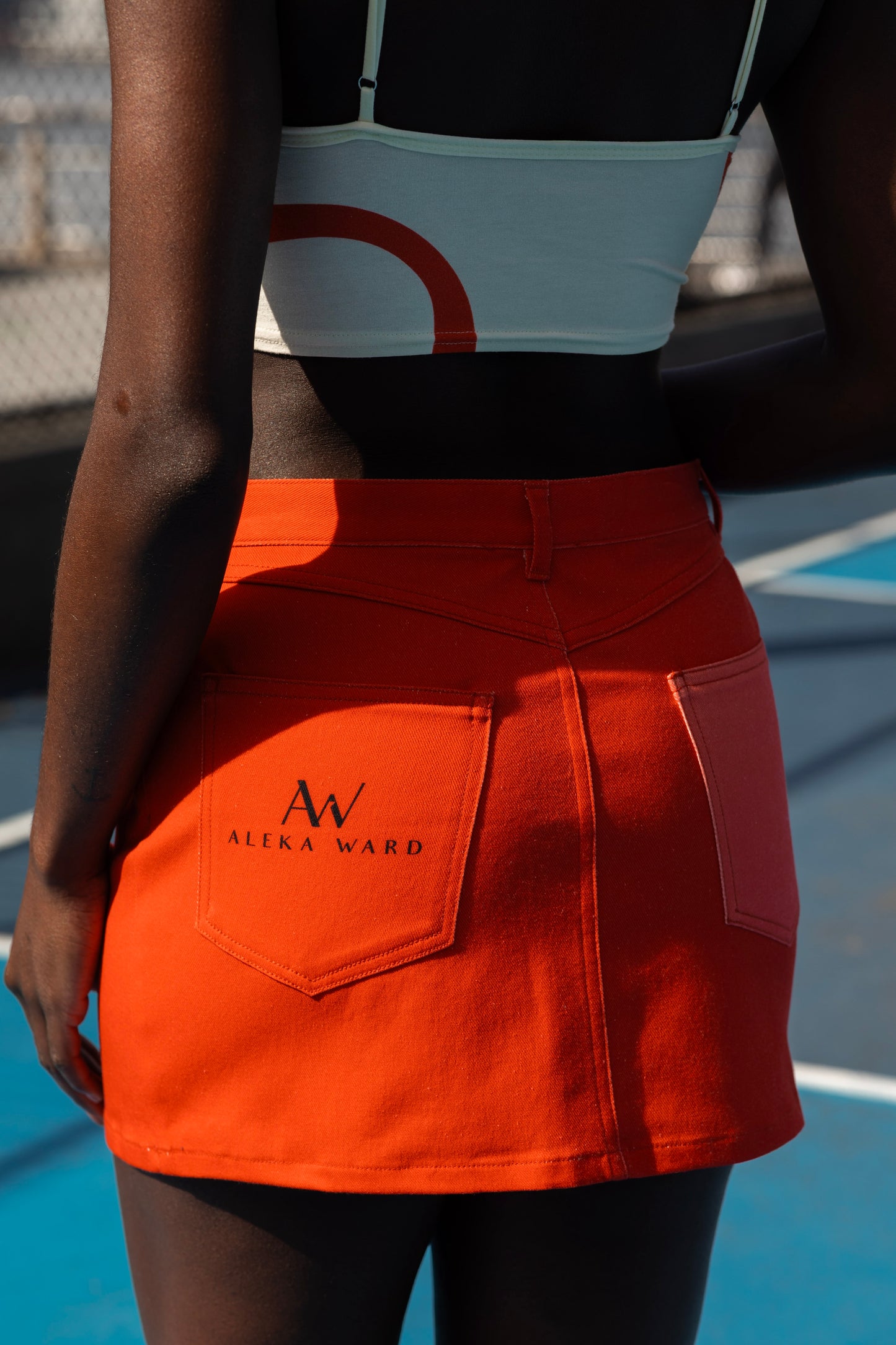 Hibiscus Mini Skirt