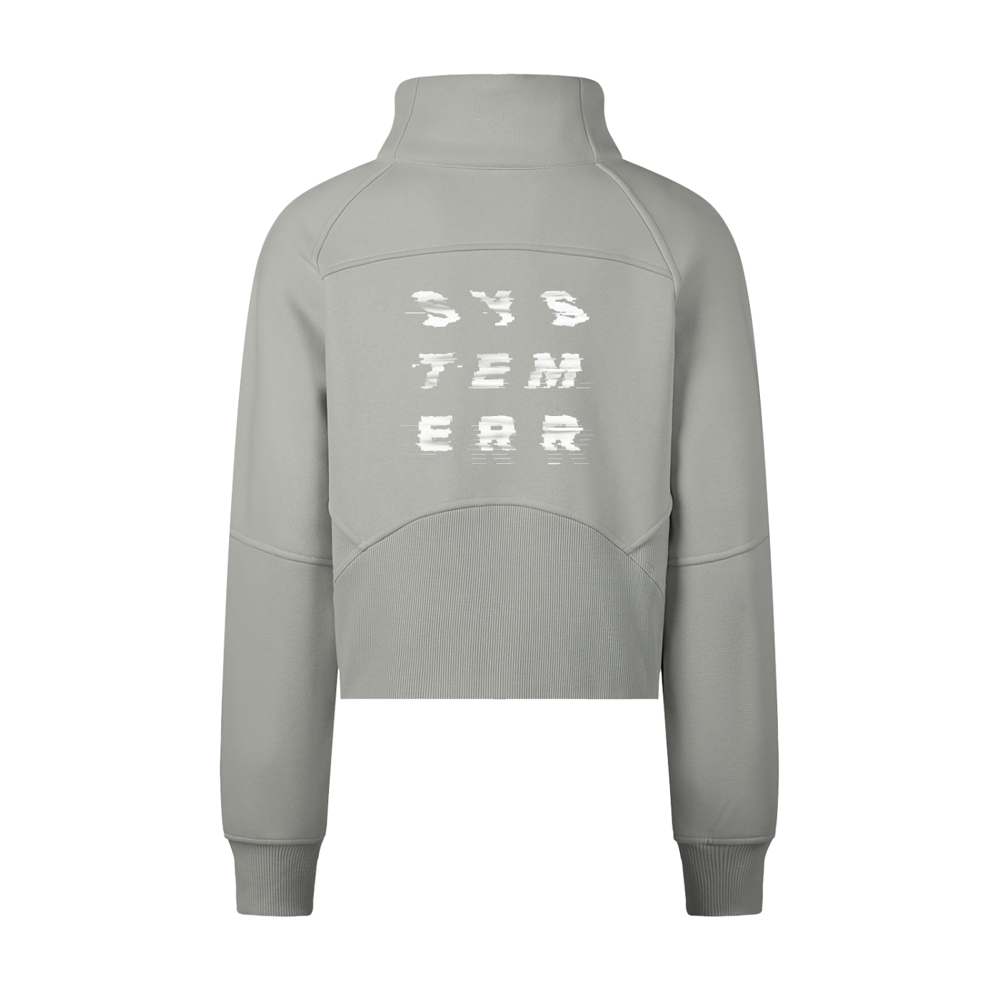 Cropped Half-Zip Women's System Error Sweatshirt