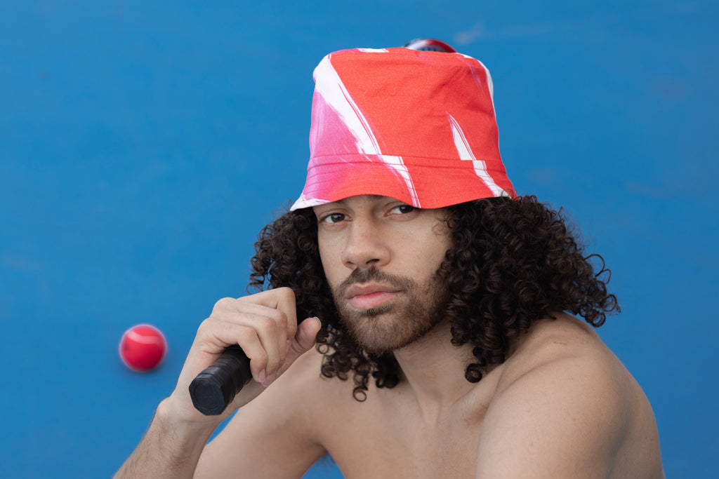 Hibiscus Paint Bucket Hat