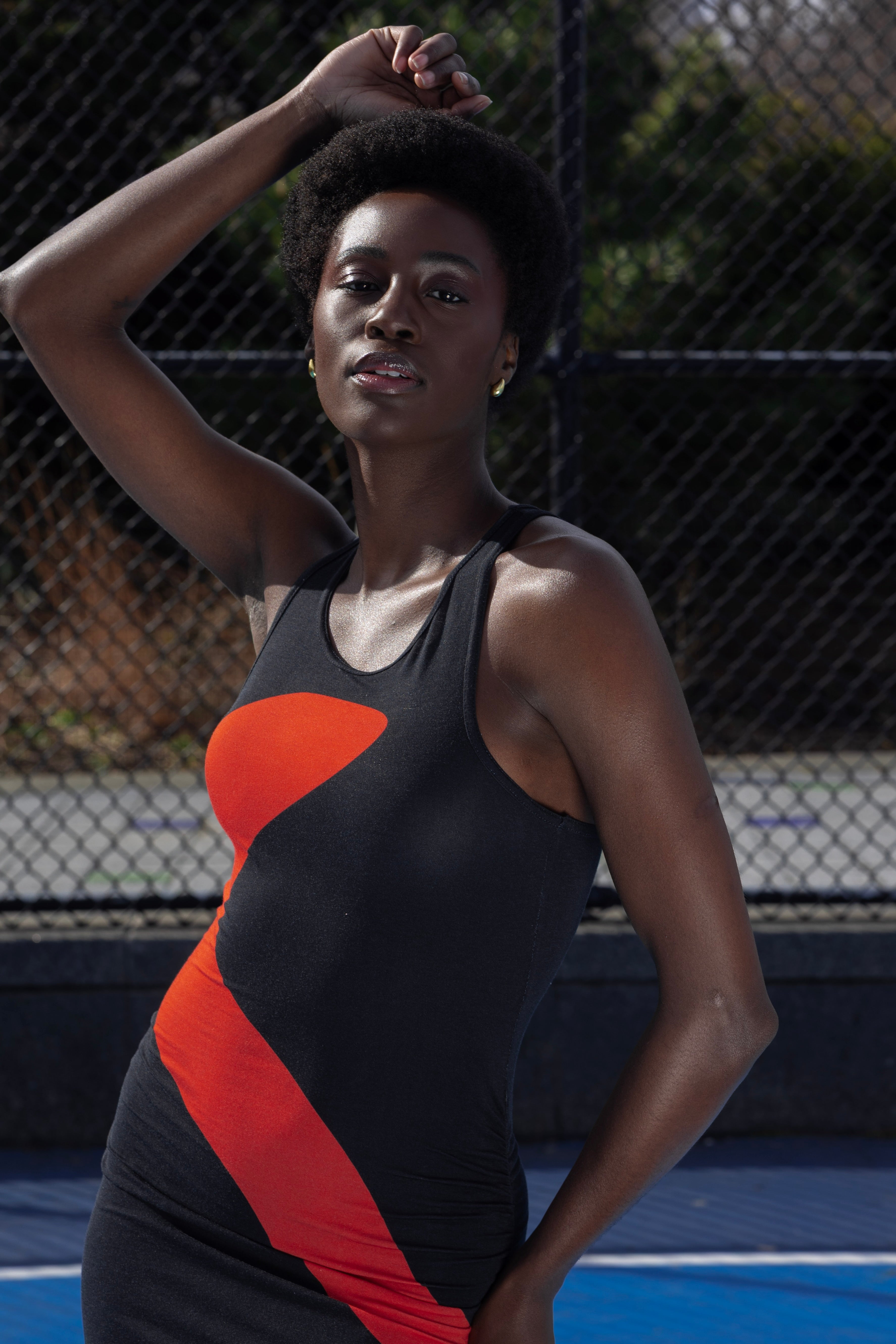 Hibiscus Snake Racerback Dress