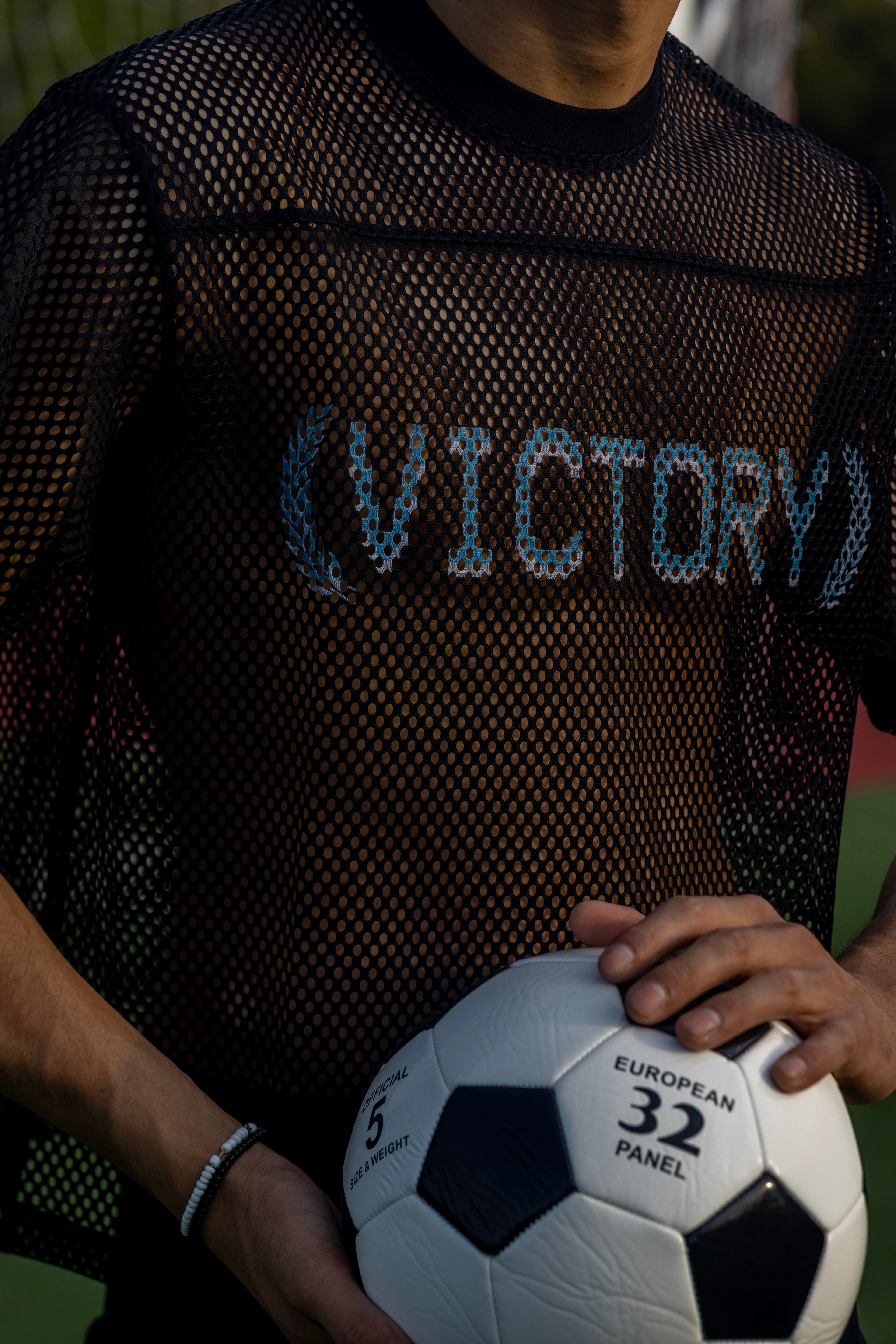 See-through Boxy Net T-Shirt