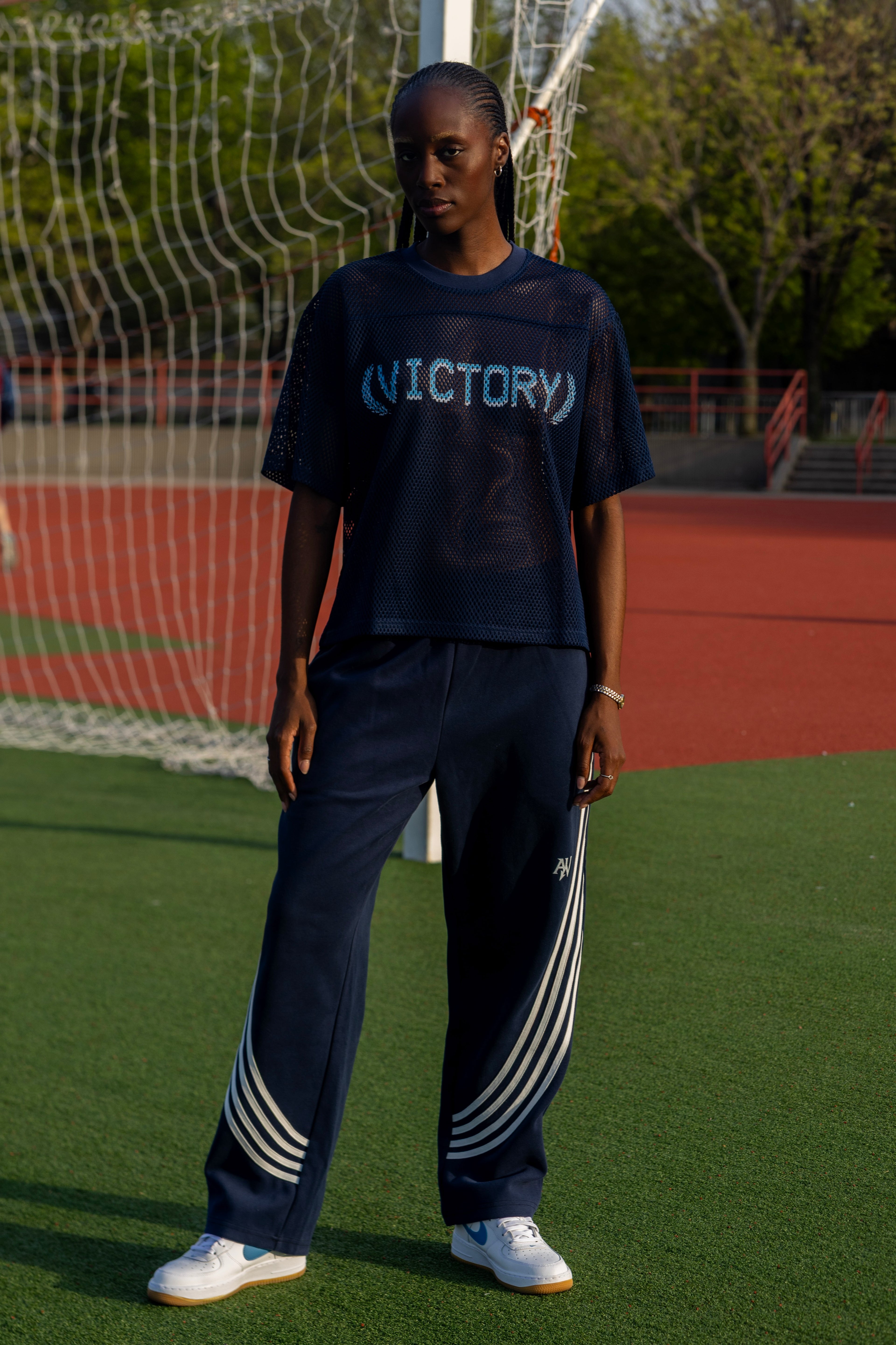 See-through Boxy Net T-Shirt