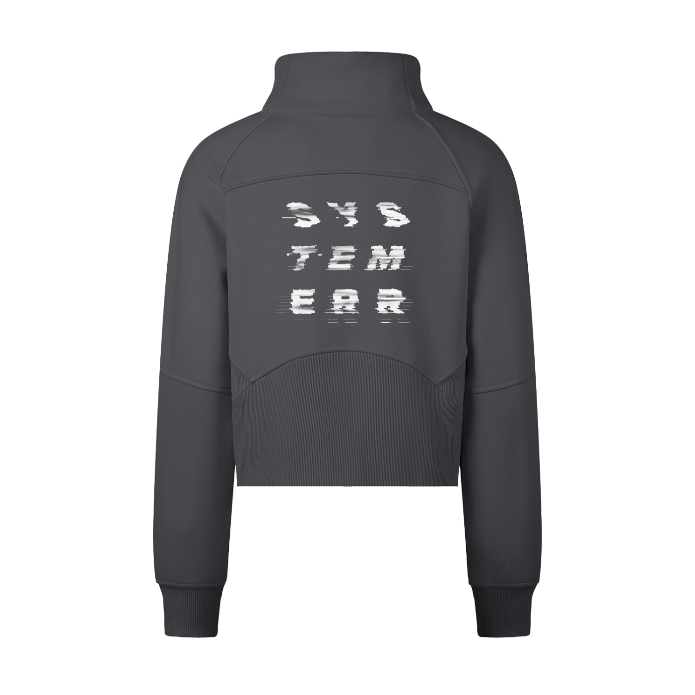 Cropped Half-Zip Women's System Error Sweatshirt