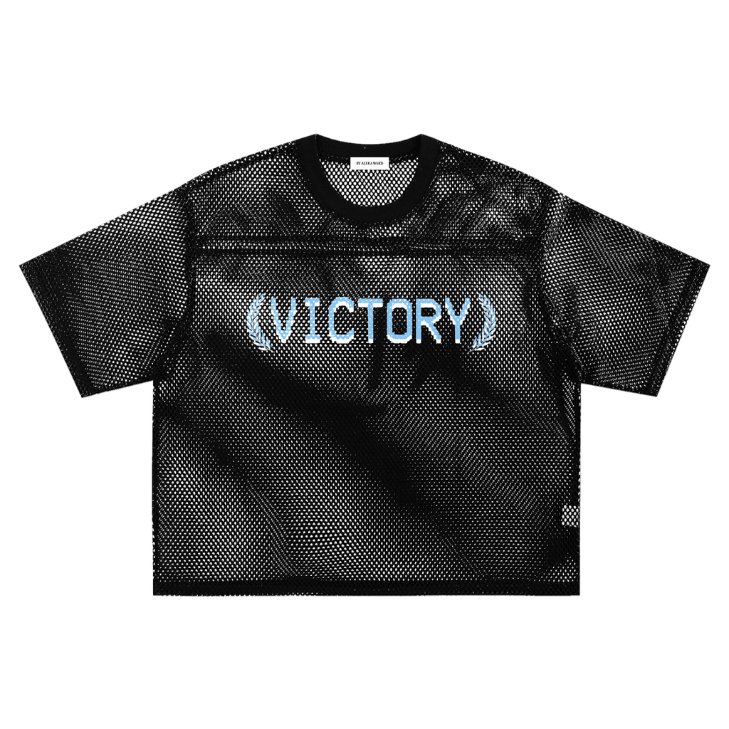 See-through Boxy Net T-Shirt