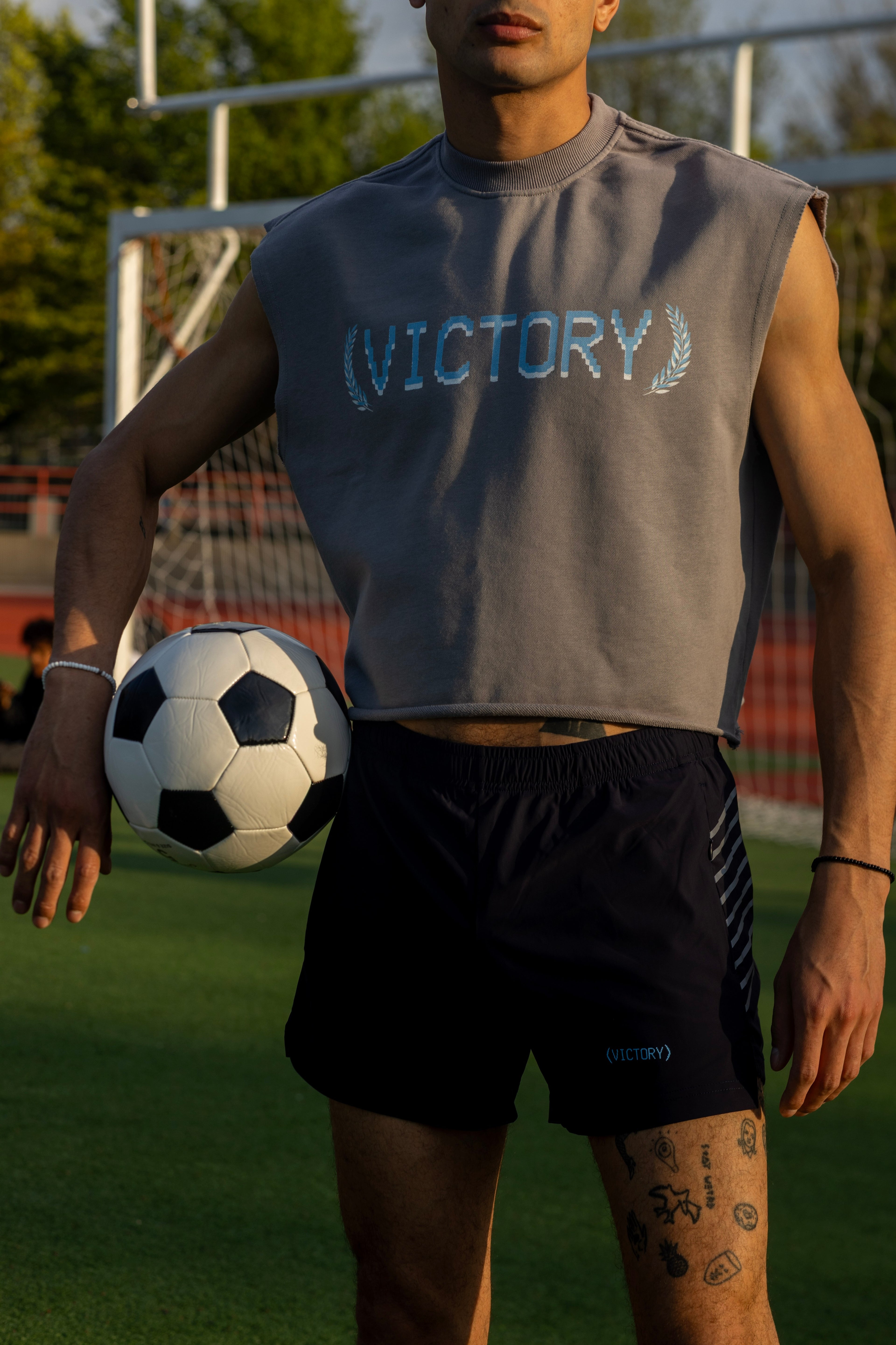 French Terry Boxy Tank Top
