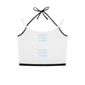 Contrast Binding Halter Tank Top