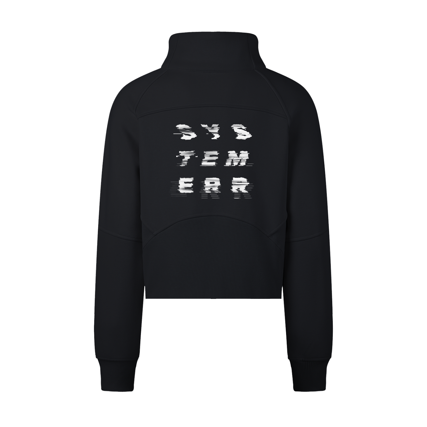 Cropped Half-Zip Women's System Error Sweatshirt