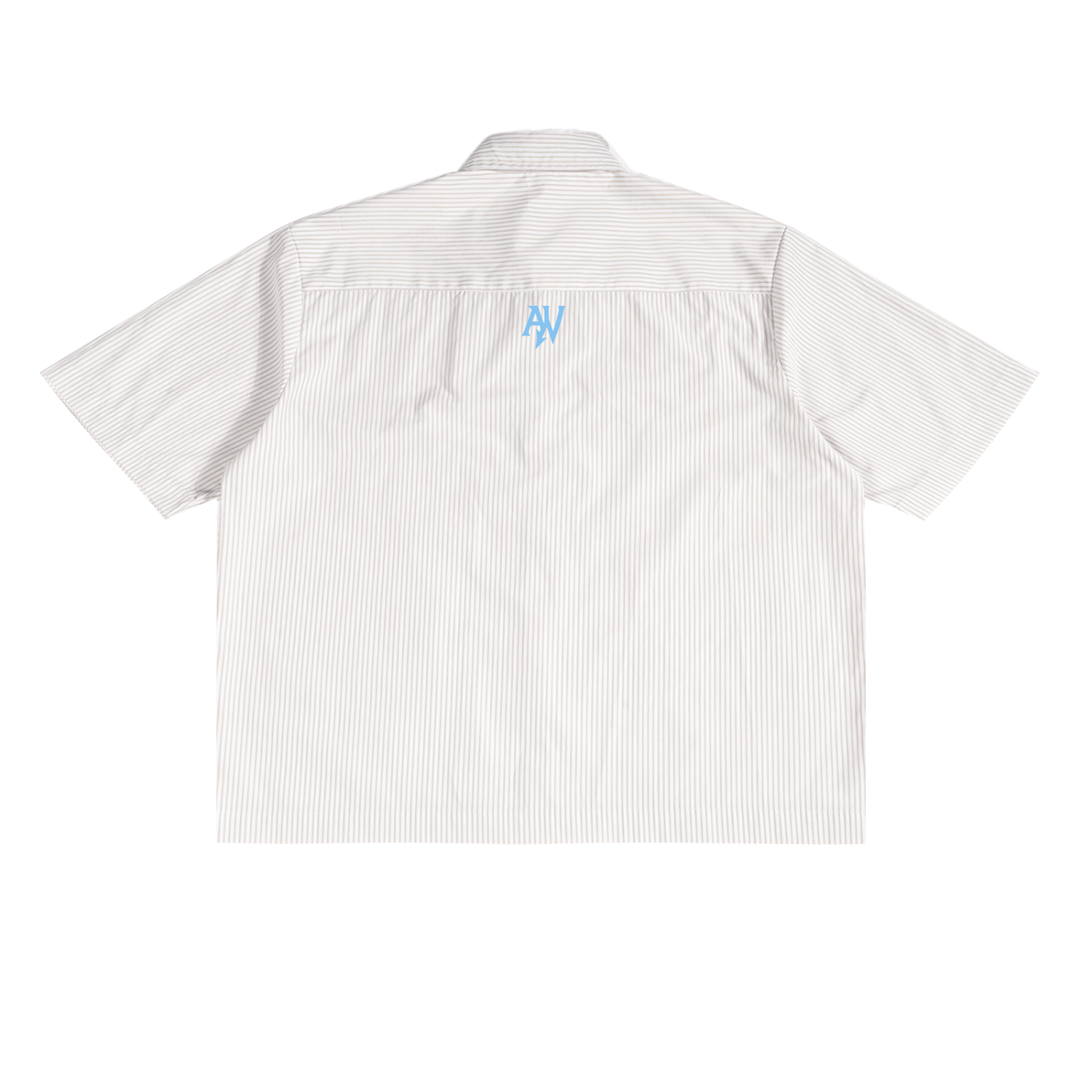 Oversized Vertical Stripe Boxy Shirt