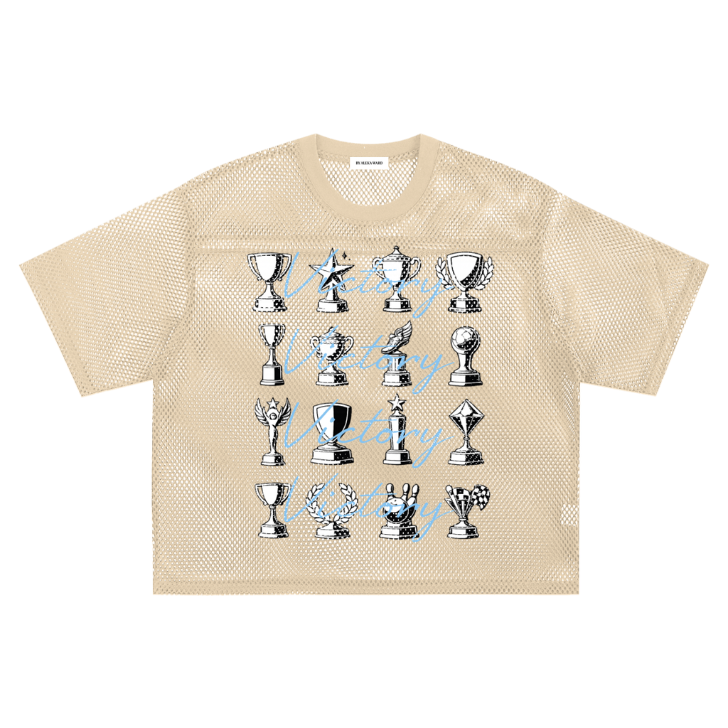 See-through Boxy Net T-Shirt