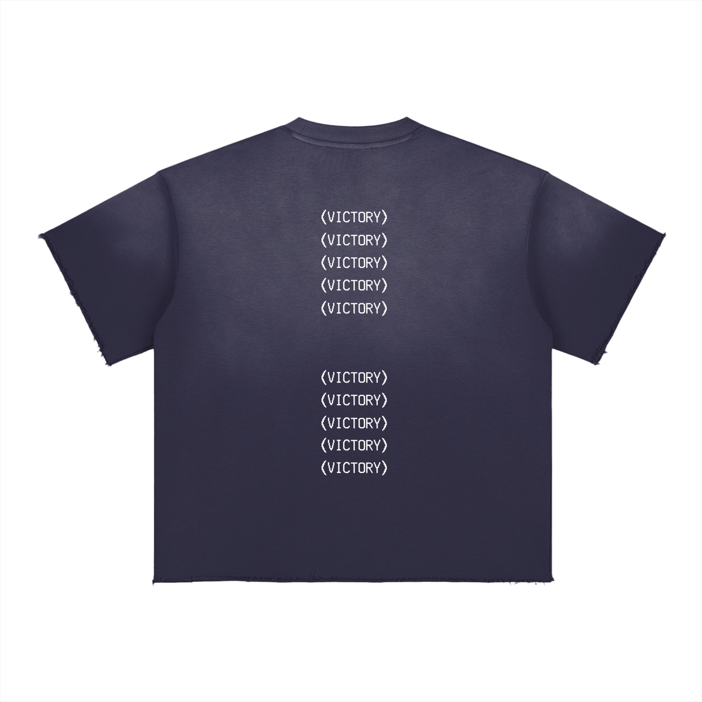 Sun Fade Raw Edge T-Shirt