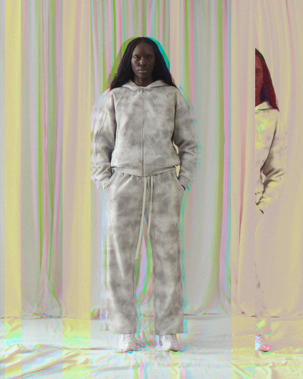 Dirty Washed Fleece Sweatpants