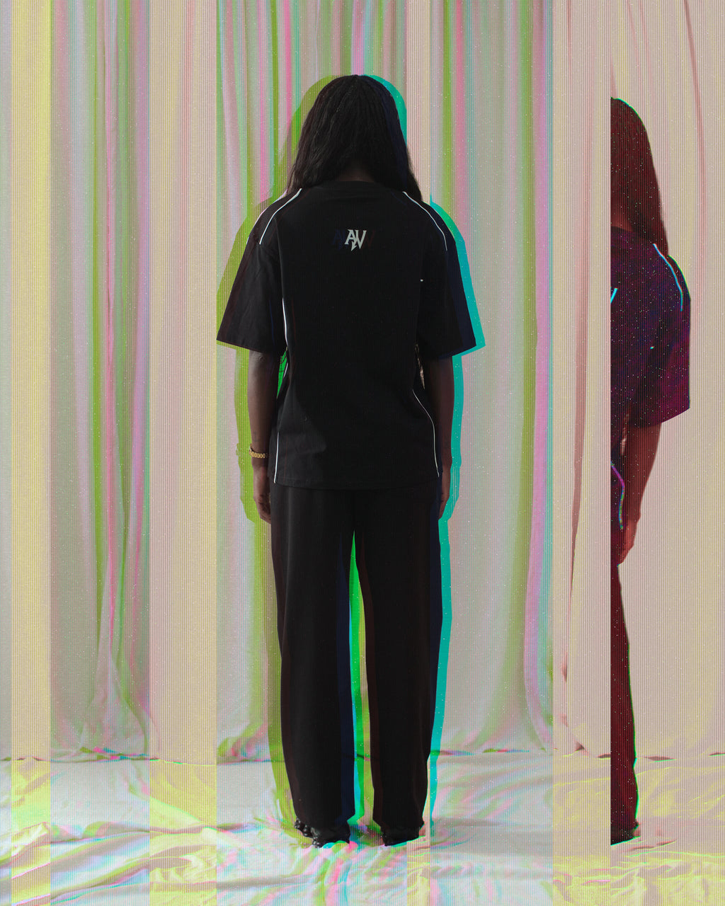 System Error Jersey Panel T-Shirt