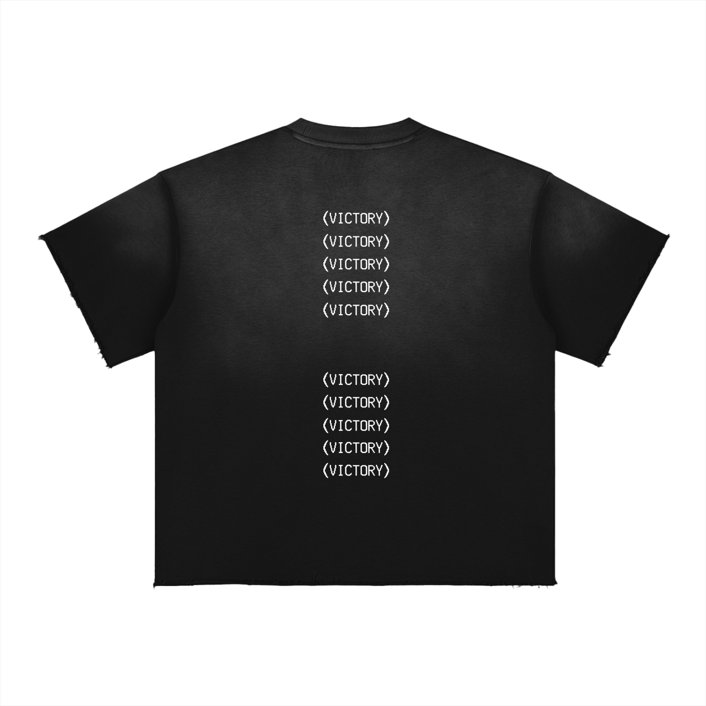 Sun Fade Raw Edge T-Shirt