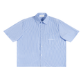 Oversized Vertical Stripe Boxy Shirt