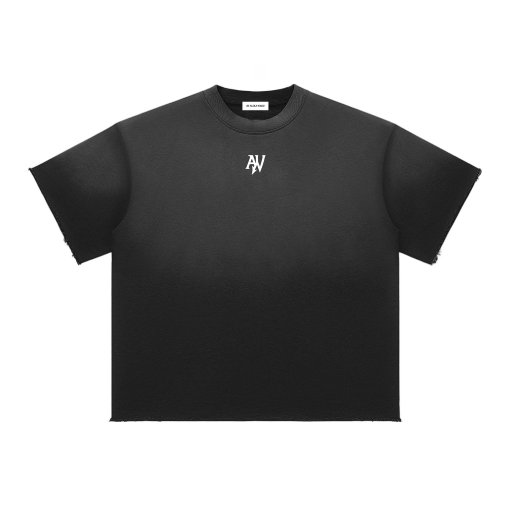 Sun Fade Raw Edge T-Shirt