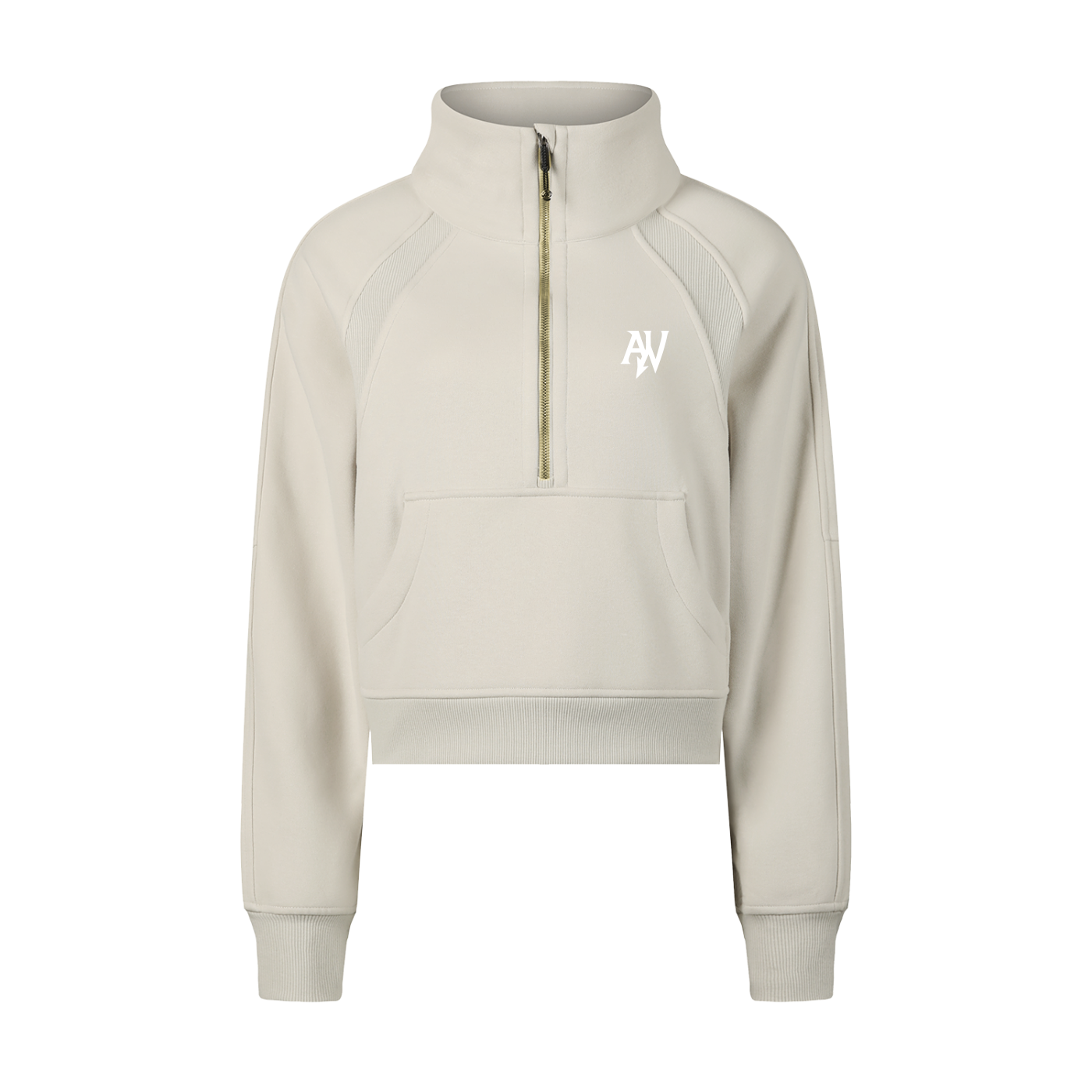 Cropped Half-Zip Women's System Error Sweatshirt