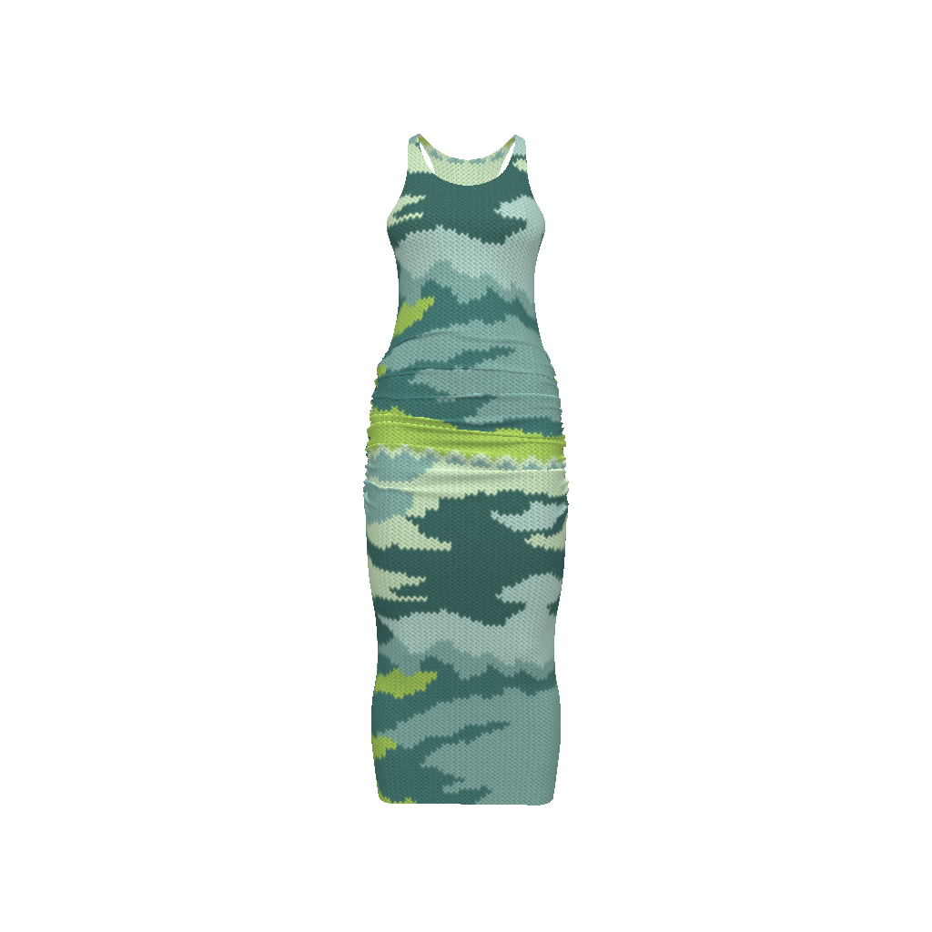 Forest Bodycon Dress