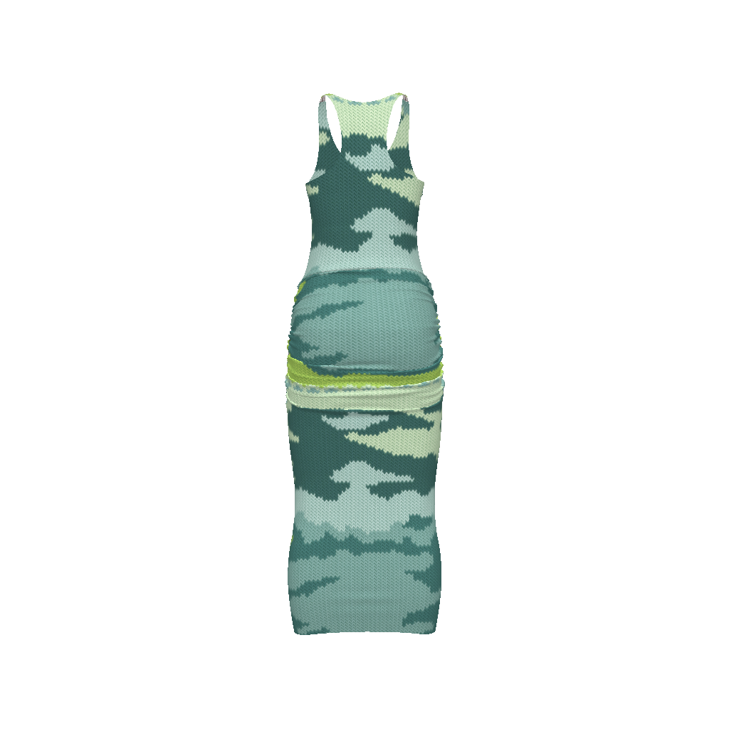 Forest Bodycon Dress