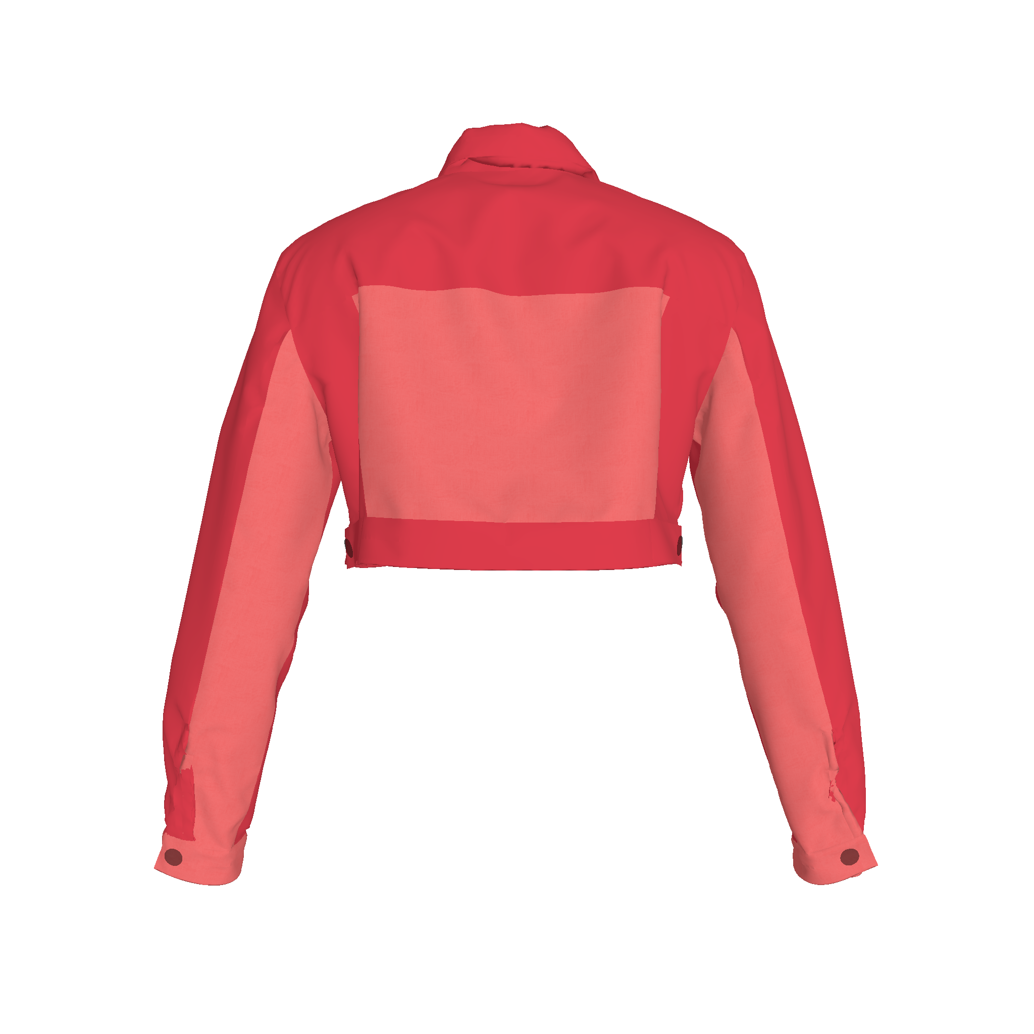 Hibiscus Crop Jacket