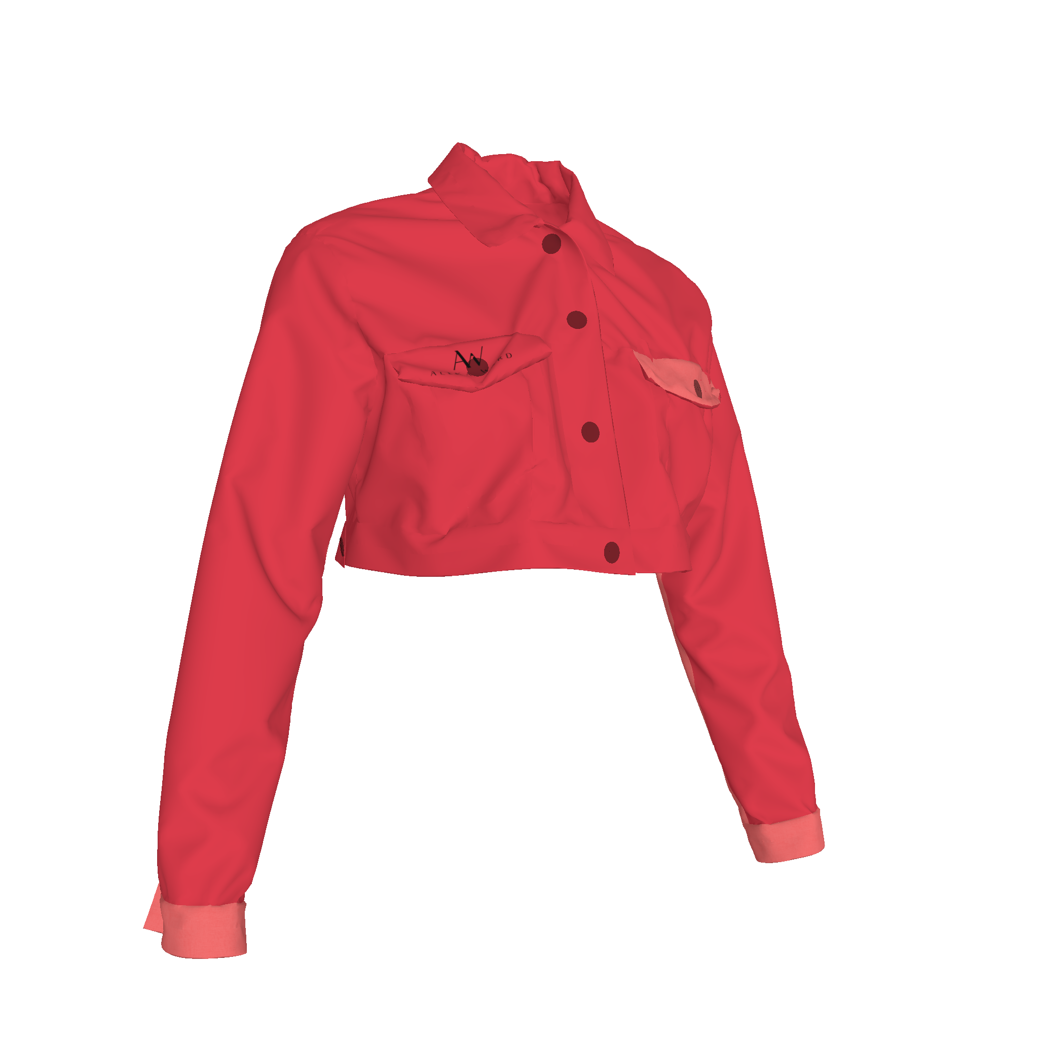 Hibiscus Crop Jacket